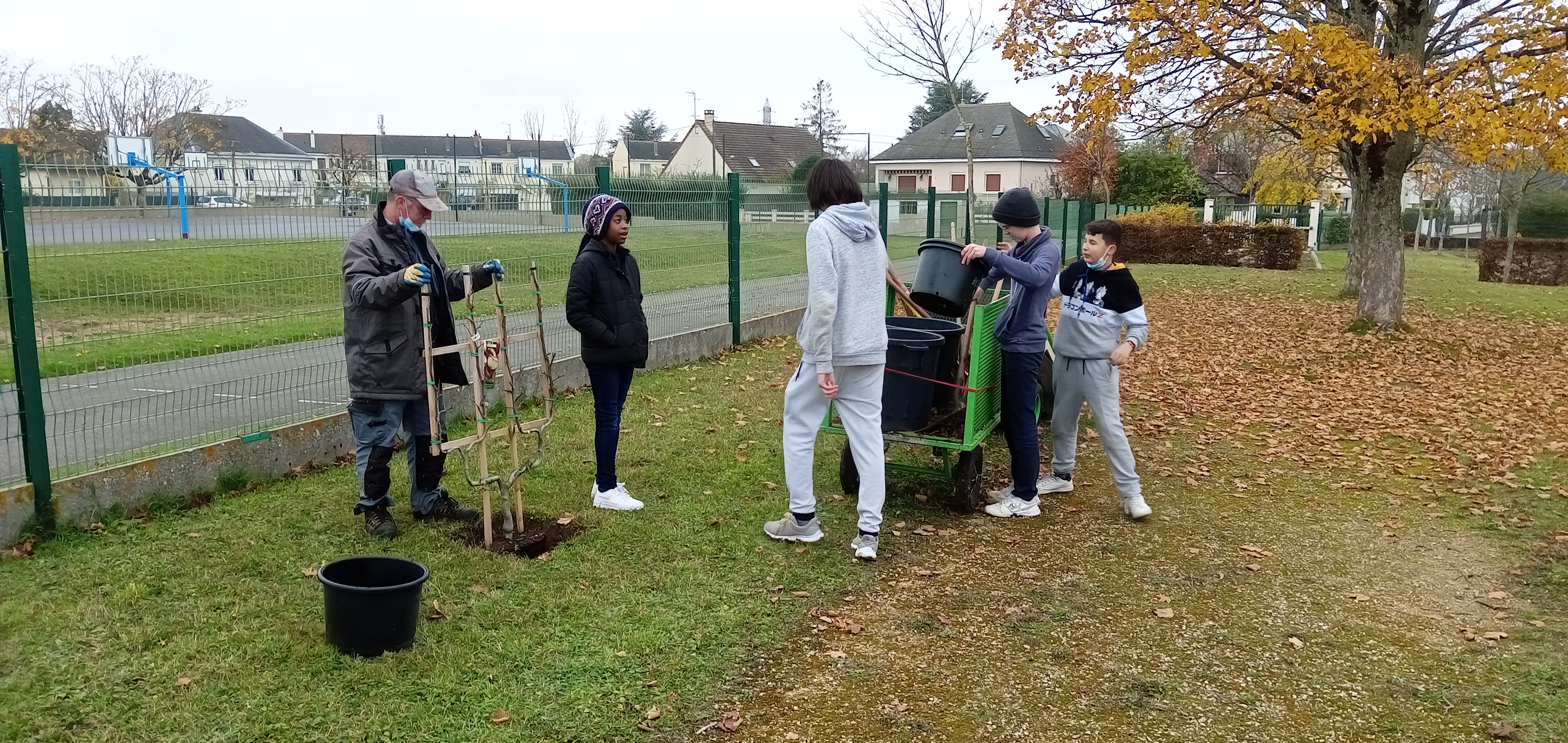 Au coll ge de l Arche du Lude les l ves s occupent de leur